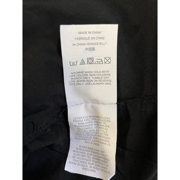 J. Crew Black Eyelet Sheath Dress Ruffled Sleeves, Size 6 Cocktail Office Modern - Picture 4 of 9